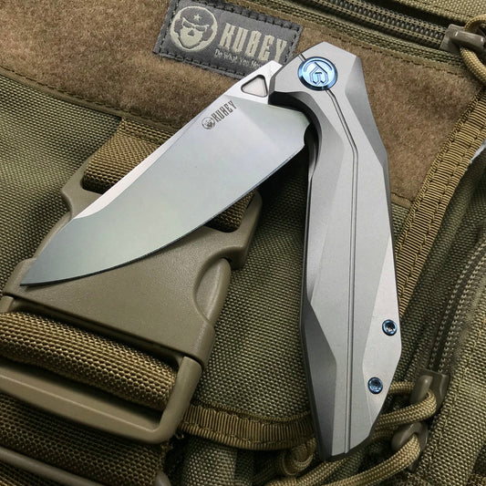 KUBEY KB235F  NOVA Frame Lock Flipper Knife