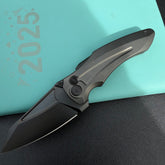 KB Sumo KB400 Folding Knife DLC Titanium Handle 3.15" DLC CPM 20CV Blade