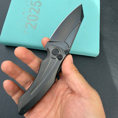 KB Sumo KB400 Folding Knife DLC Titanium Handle 3.15" DLC CPM 20CV Blade