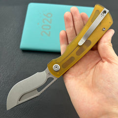 KU knife KU397C Gurkha Linerlock Ultem Folding Knife