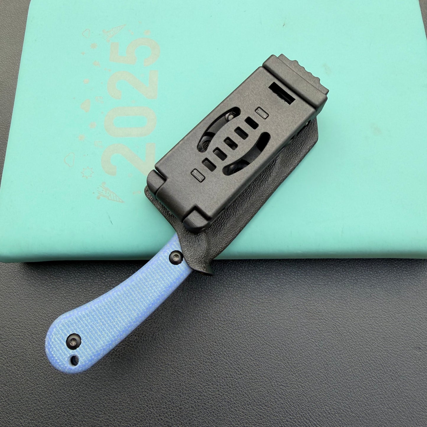 KUBEY KU412D Rockhopper Fixed Blade Black BM Fixed Knife