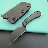 KU KNIVES KU412B Rockhopper Fixed Blade Blackout Fixed Knife