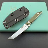 KU KNIVES KU430E Goliath Fixed Green Fixed Knife