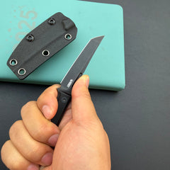 KU KNIVES KU430B Goliath Fixed Blade Blackout Fixed Knife