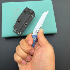 KU KNIVES KU430C Goliath Fixed Blade Denim Fixed Knife