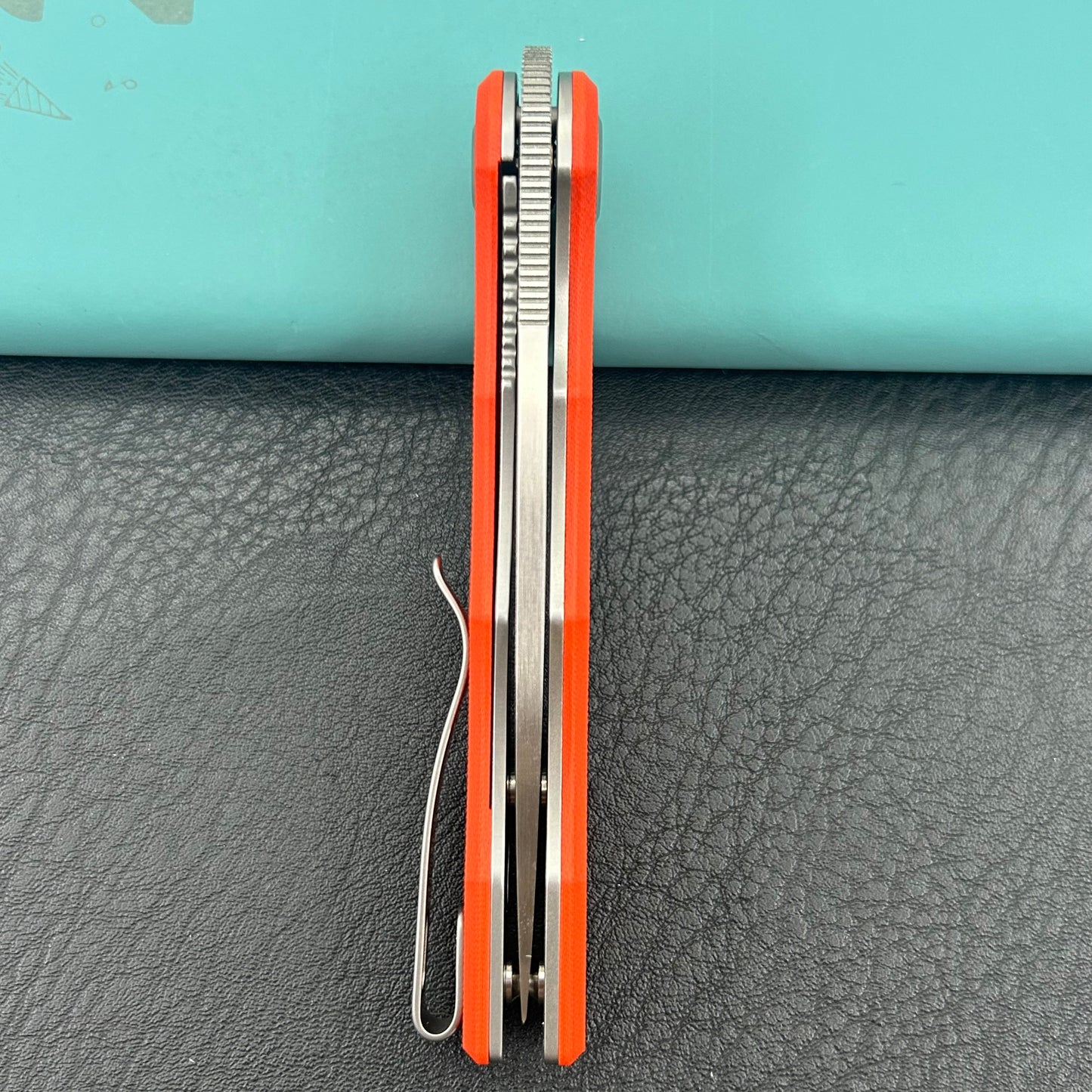 KUBEY knife KU2101H Mizo Linerlock Orange Folding Knives