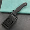 KUBEY KU230E Golf EDC Fixed Blade Knife Black G-10 Handle 3.1"  Dark Stonewashed   AUS-10