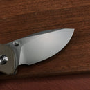 （sales promotion）GEO Knives GEO2102B Liner Lock Flipper Outdoor Pocket Knife Blasted Stonewashed D2