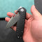 KUBEY KU324A 3.27"Blasted Stonewashed D2 Black G10 Handle Folding Knife