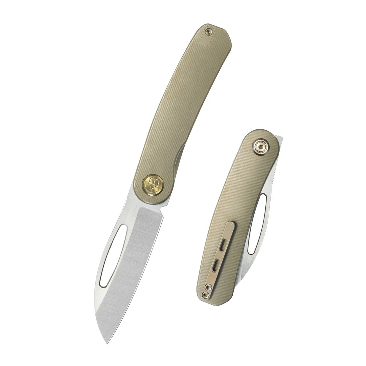 KB KNIVES Decimal KB354D Liner Lock Folder – Bronze Anodized Micro Milled Titanium Wharncliffe M390 Premium EDC Knife Review