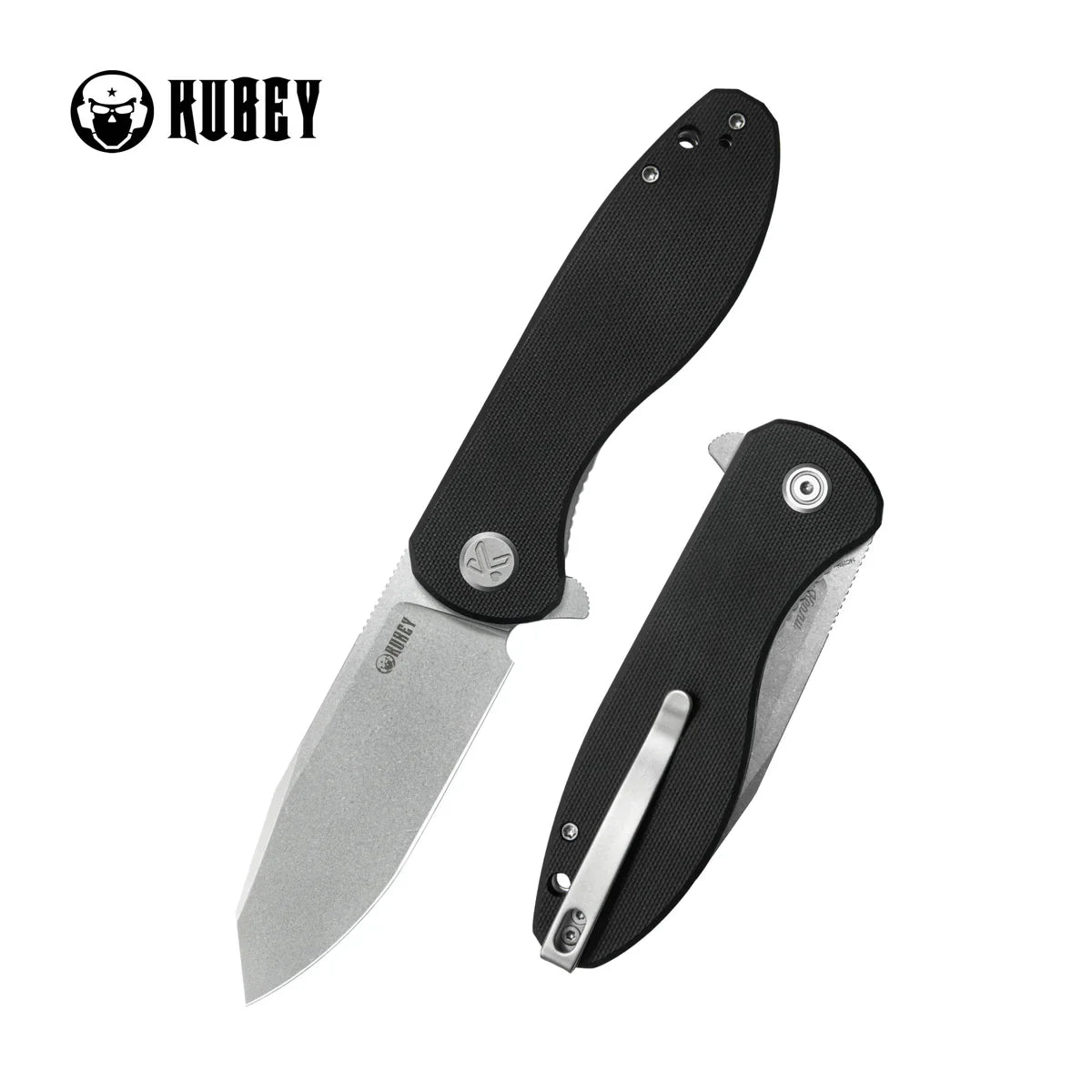KUBEY Knife Master Chief KU358S Linerlock Folding Knife: Rugged Reverse‑Tanto EDC Built for Daily & Outdoor Tasks