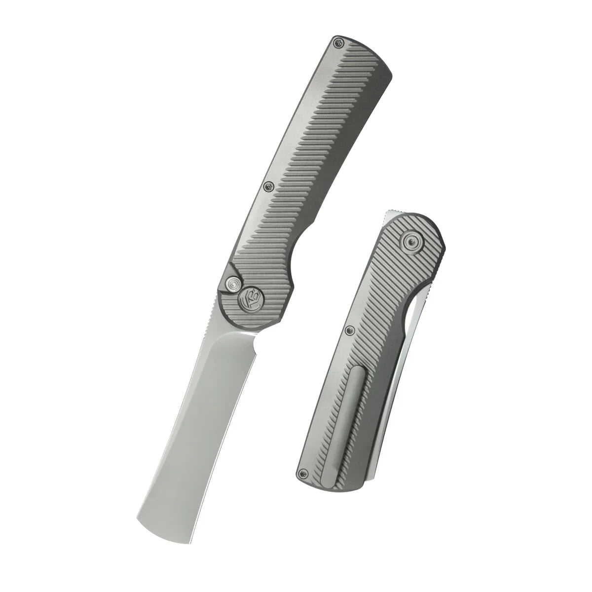 KB KNIVES Ikul KB380A Button Lock Folder – Sandblast Micro Milled Titanium Razor M390 Tactical EDC Knife Full Spec Review