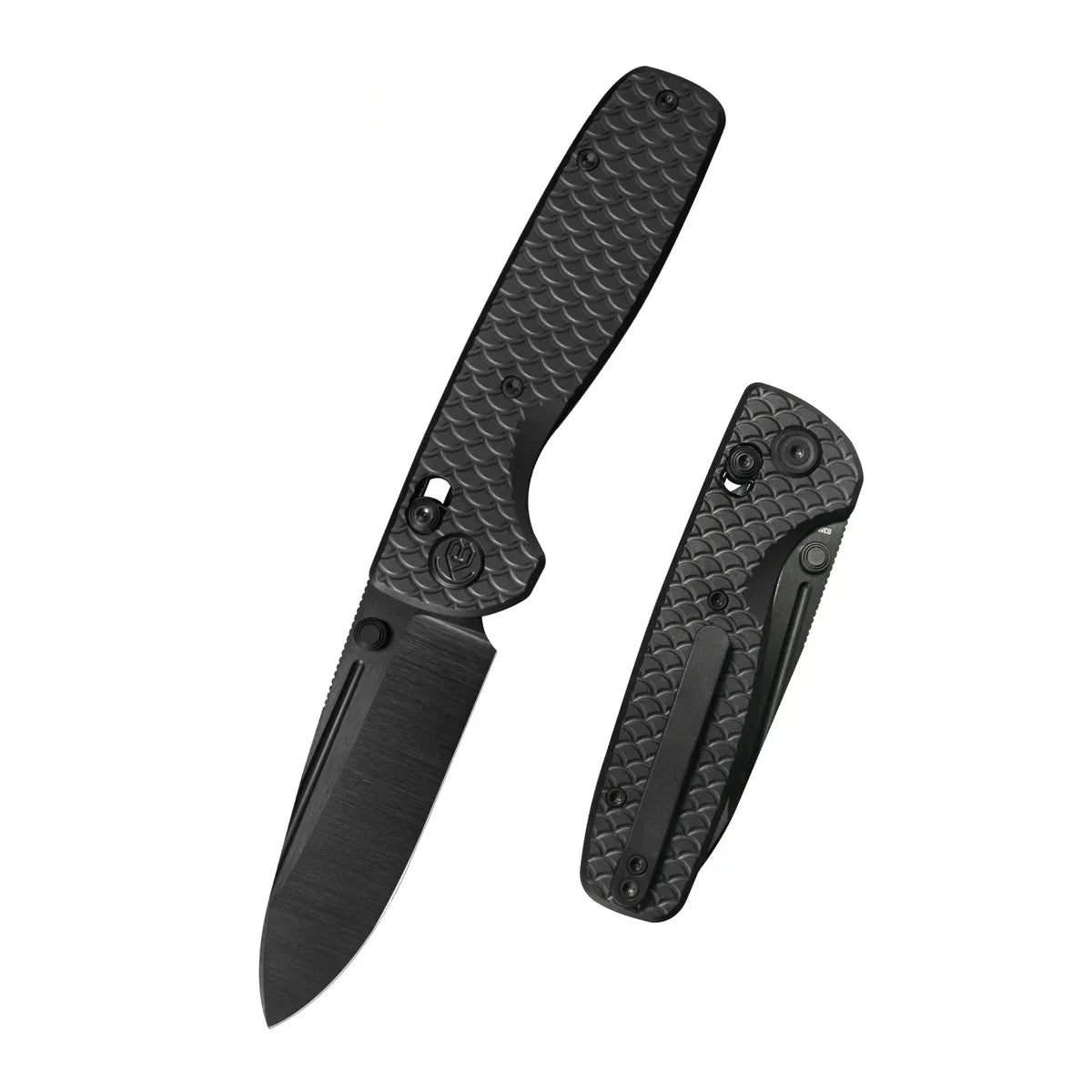 KB KNIVES Bluff KB383E Full DLC Titanium Crossbar Lock Folder Built for Camping & Outdoor EDC