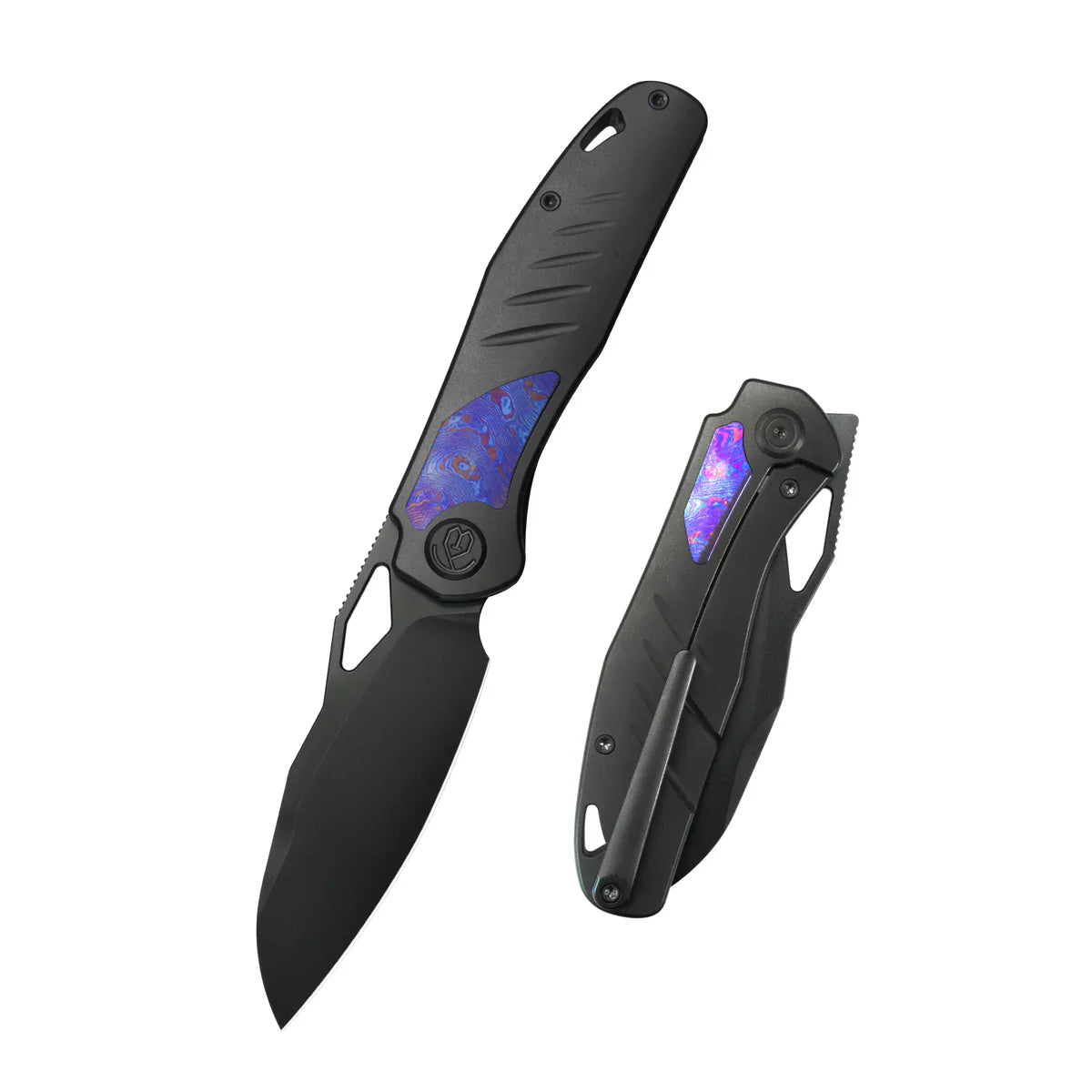 KB KNIVES Sudden KB385C Frame‑Lock Folder – DLC‑Coated Titanium with Timascus Inlay, 3.46‑inch DLC‑Finished CPM‑20CV Sheepsfoot EDC Knife Review