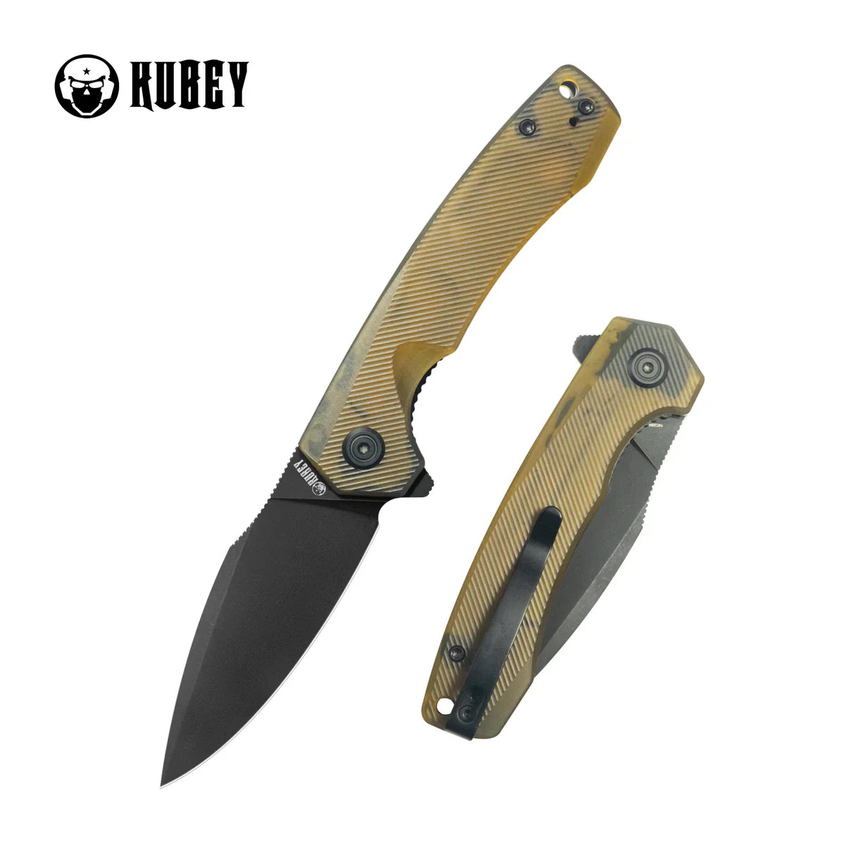 KUBEY knife Calyce KU901Z  A Head-Turning Ultem Flipper Built for All-Round EDC & Outdoor Work