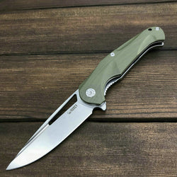 KUBEY KU210 D2 Steel Blade Liner Lock G10 Handle Folding Knife