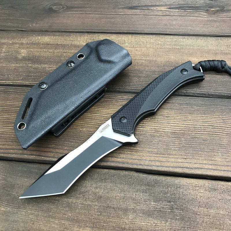 KUBEY knives Royals KU157B Full Tang Fixed Blade Knife