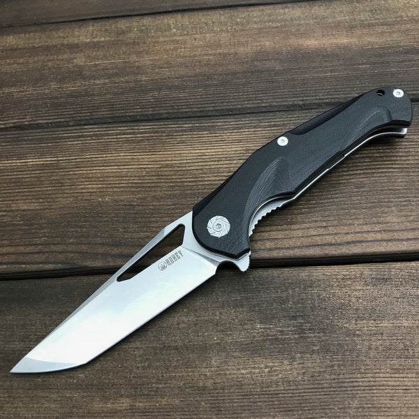 KUBEY KU210 D2 Steel G10 Folding Knife