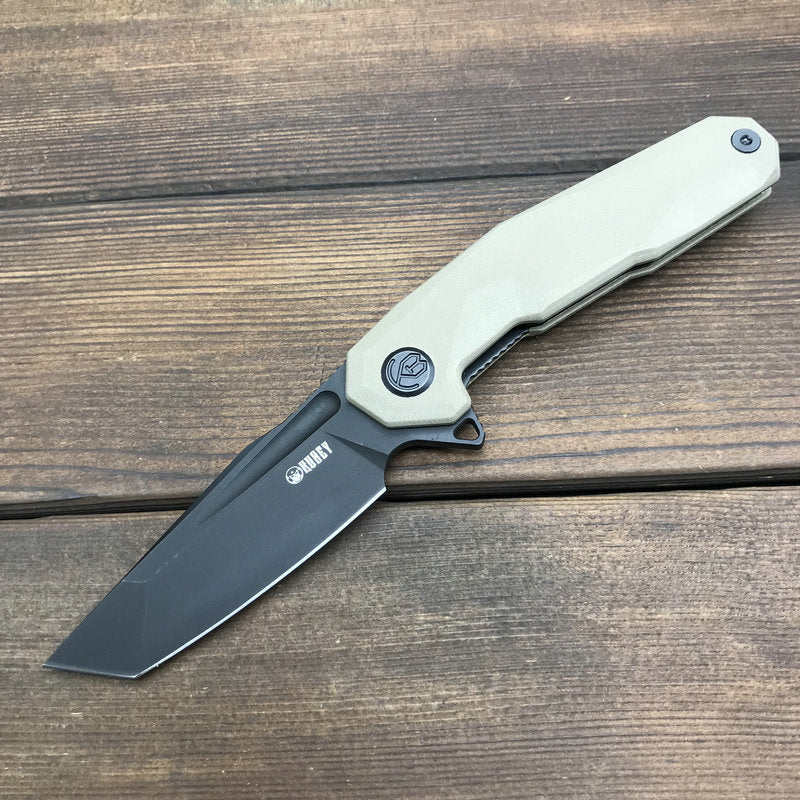 KUBEY Carve KB237 Hunting & EDC Folding Knife