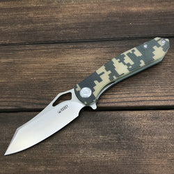 KUBEY KU310 Drake Lliner Lock G10 Handle Folding Knife