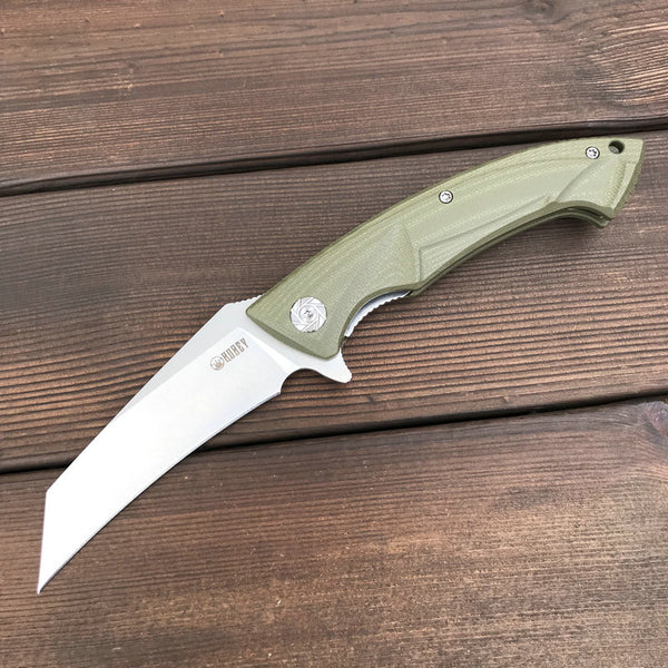 KUBEY KU212 Anteater Liner Lock G10 Handle Folding Knife