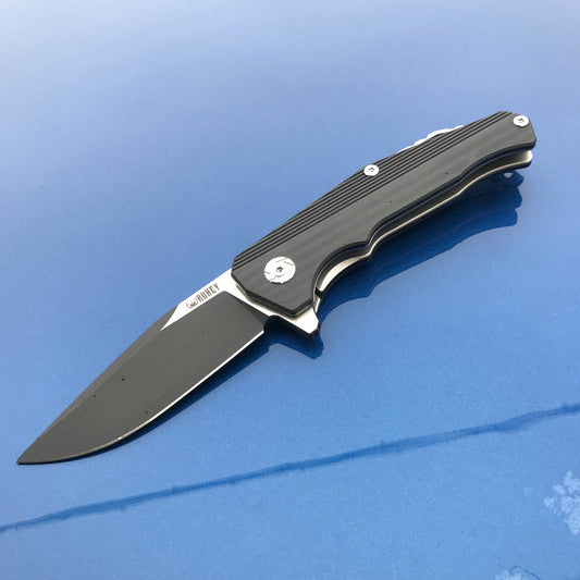 KUBEY KU216 EDC Camping Liner Lock Folding Knife