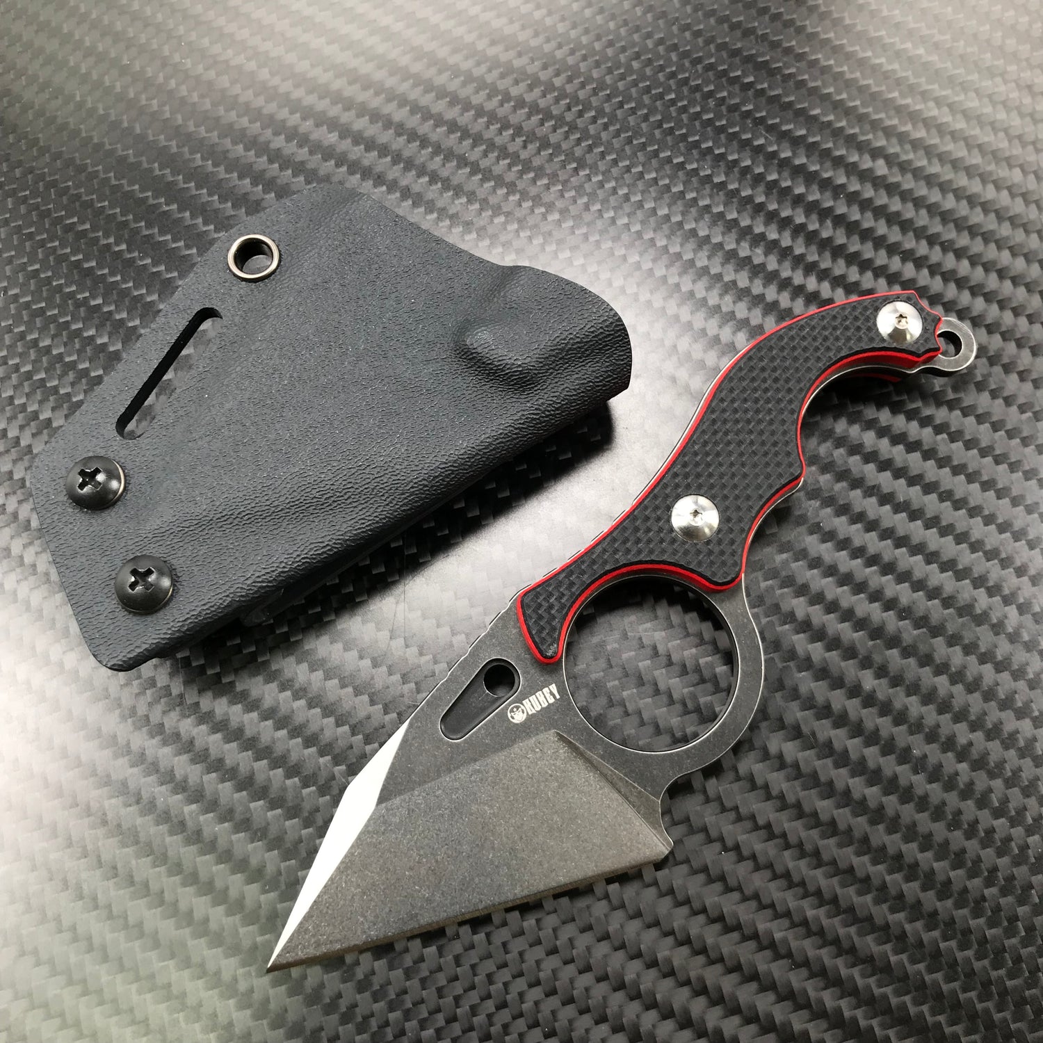 KUBEY Hippocampi KU166 EDC Tactical  Fixed Blade Knife