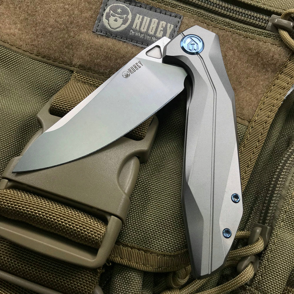 KUBEY KB235F  NOVA Frame Lock Flipper Knife