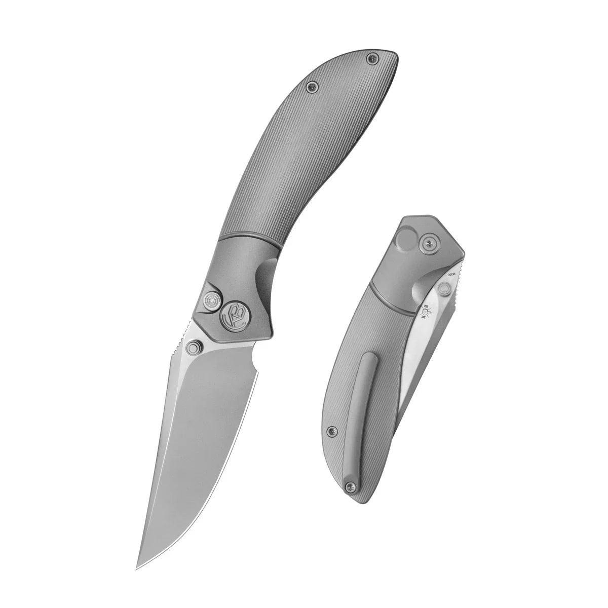 KB KNIVES Stingray KB264A Button Lock Folder – Sandblast Gray Titanium Bead Blasted M390 Clip Point Tactical EDC Knife In-Depth Review