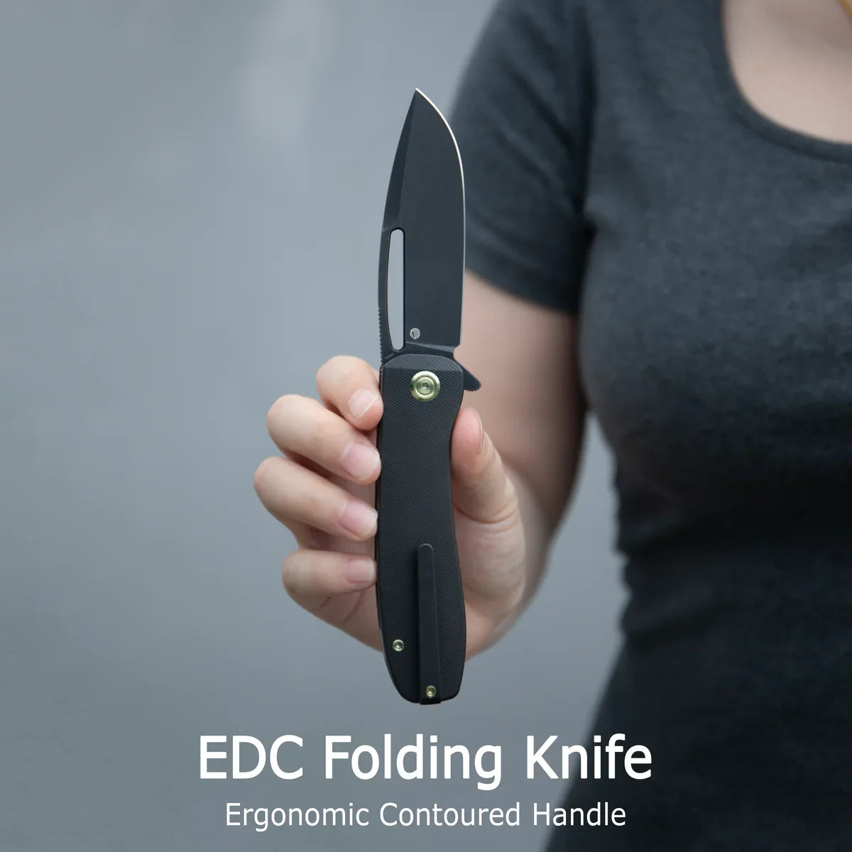 Why 14C28N Steel Makes KUBEY EDC Folding Knives Ideal for Daily Carry & Outdoor Utility