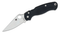 Spyderco Paramilitary 2 Folding Knife 3.42" CPM-S45VN Satin Plain Blade, Black G10 Handles  C81GP2 Folding Knife