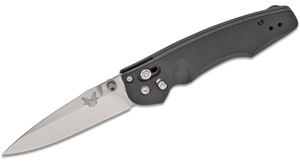 Benchmade 470-1 Emissary AXIS Assisted Folding Knife 3" S30V Blade, Black Aluminum Handles Folding Knife