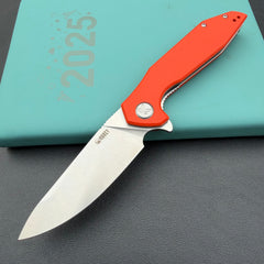 KUBEY KNIVES KU117M Nova Linelock Orange