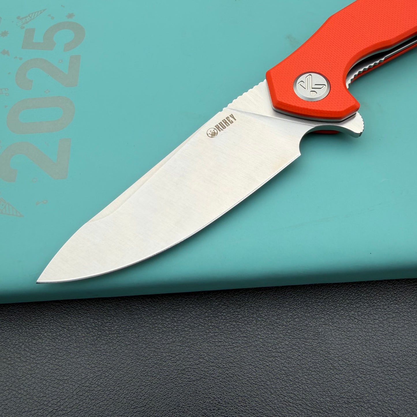 KUBEY KNIVES KU117M Nova Linelock Orange
