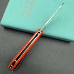 KUBEY knife  KU117M Nova Linelock Orange