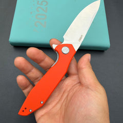 KUBEY KNIVES KU117M Nova Linelock Orange