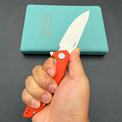 KUBEY KNIVES KU117M Nova Linelock Orange