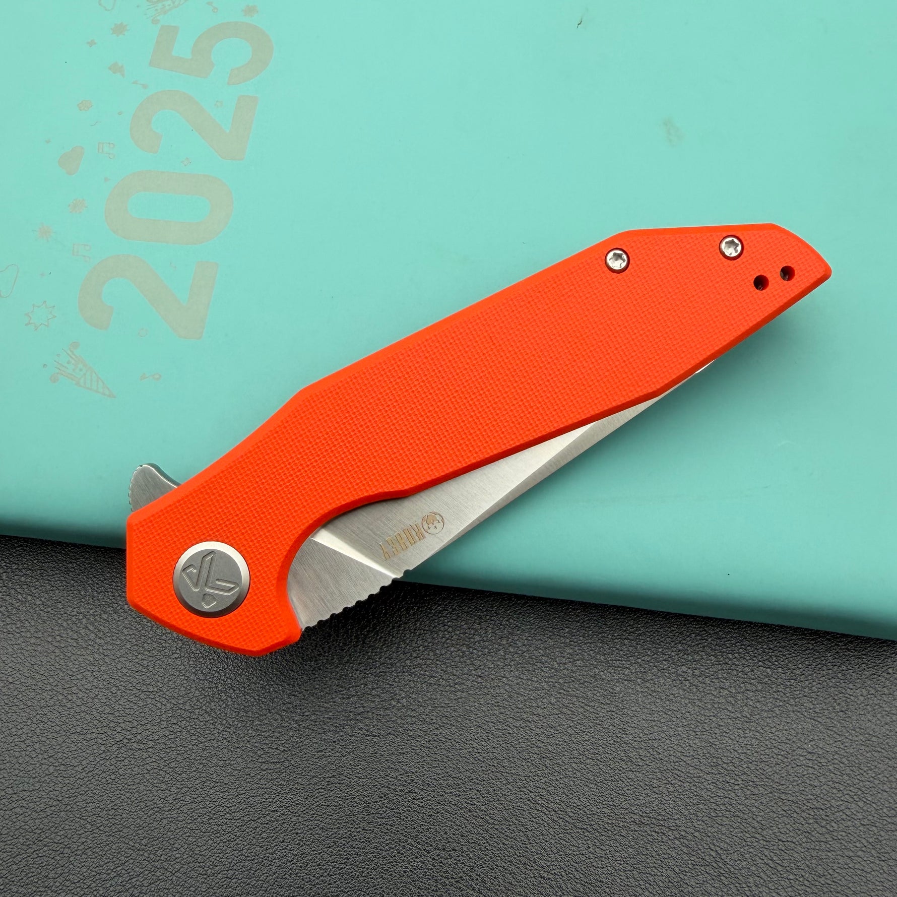 KUBEY knife  KU117M Nova Linelock Orange