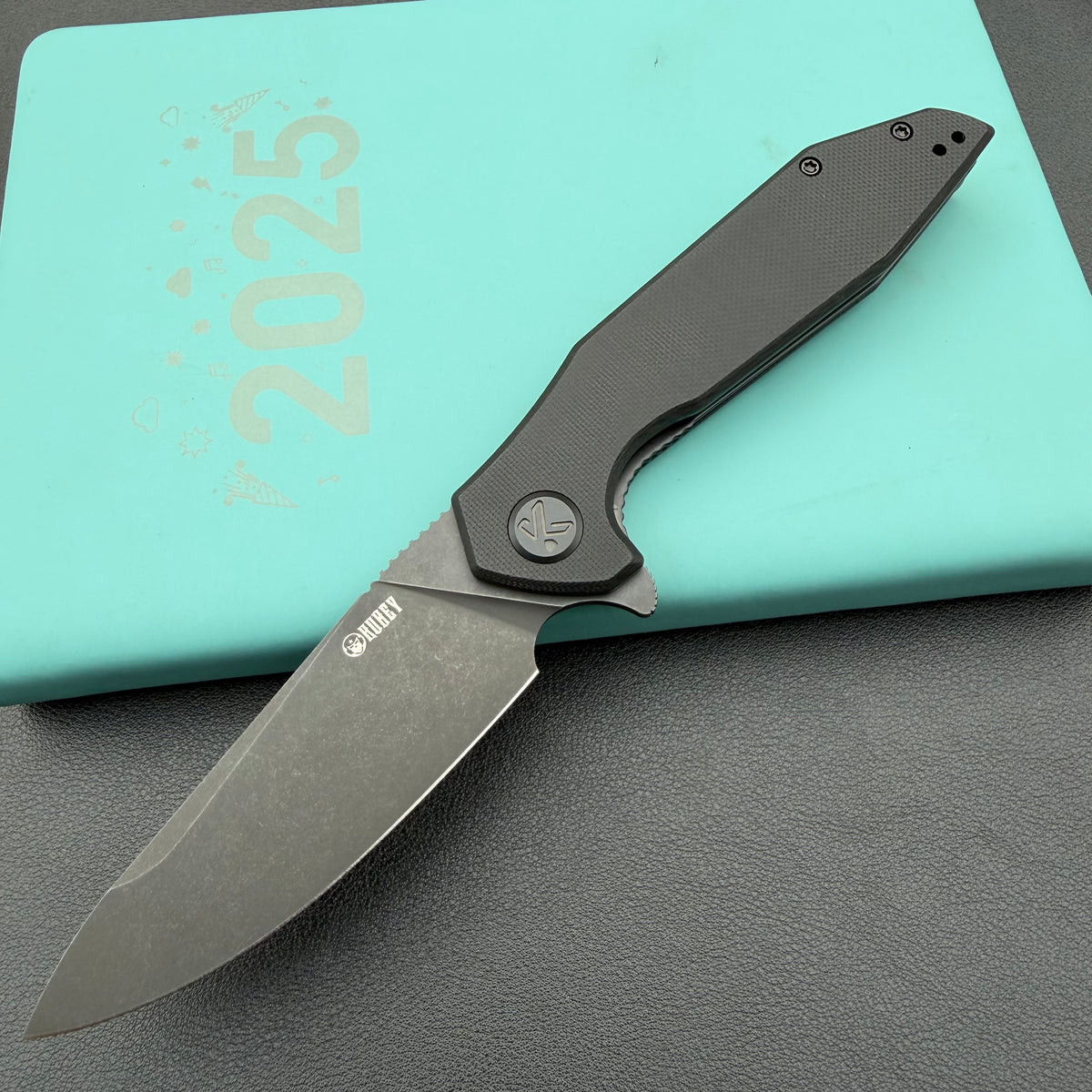 KUBEY KNIVES KU117Q Nova Linelock Blackout