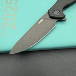 KUBEY knife  KU117Q Nova Linelock Blackout