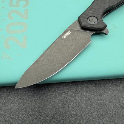 KUBEY KNIVES KU117Q Nova Linelock Blackout