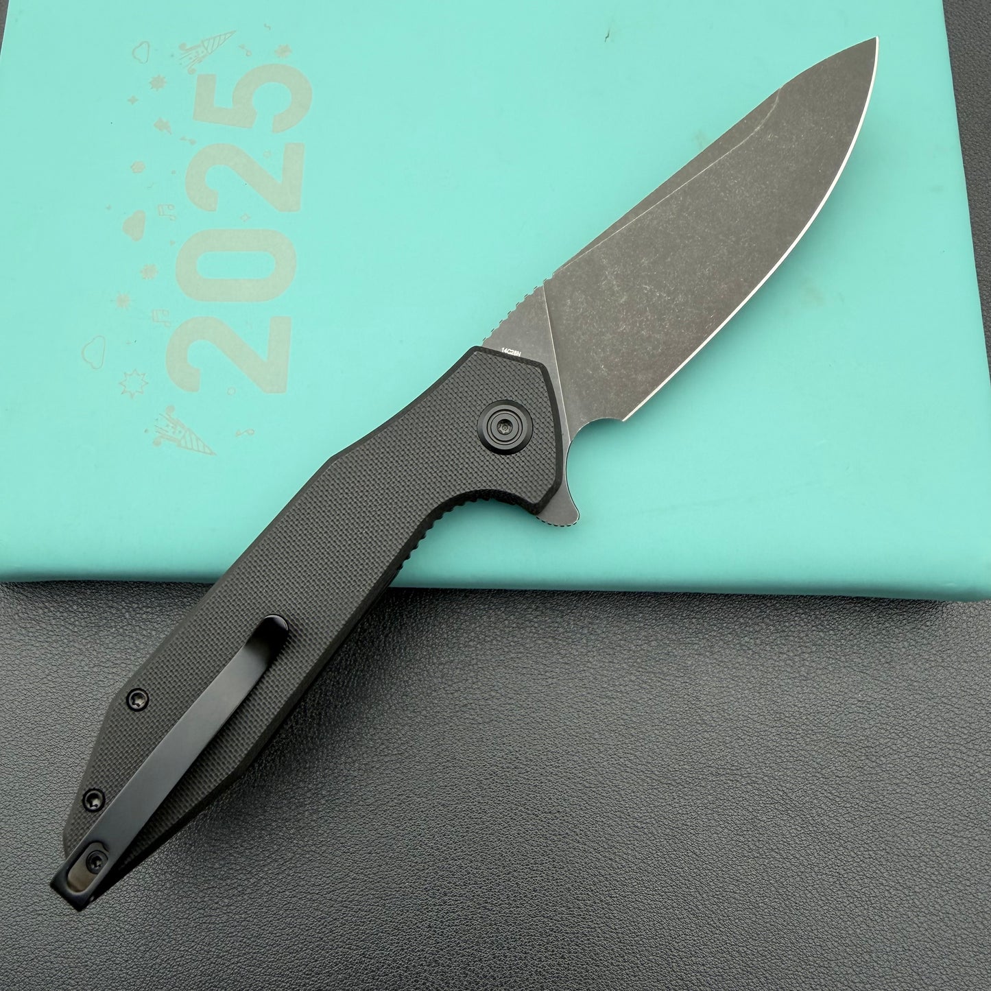 KUBEY KNIVES KU117Q Nova Linelock Blackout