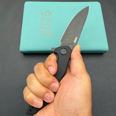 KUBEY KNIVES KU117Q Nova Linelock Blackout