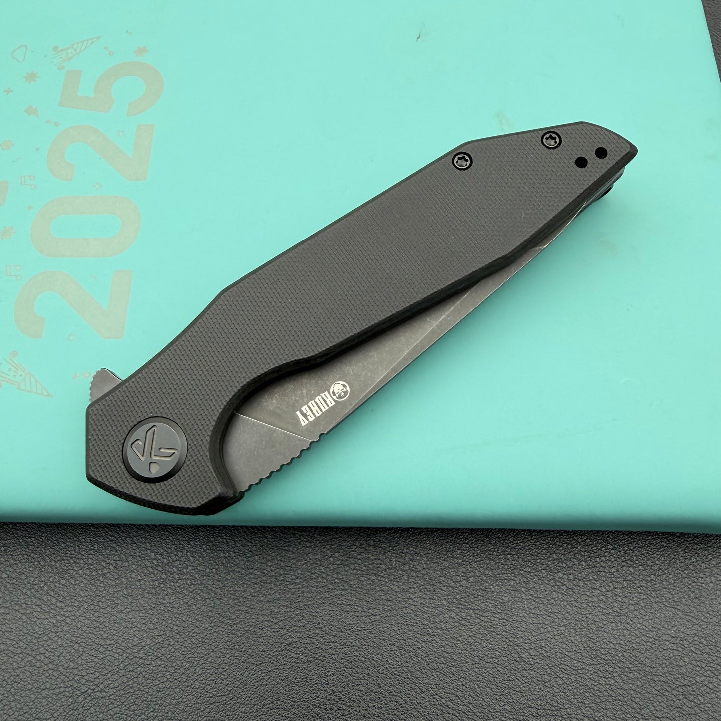 KUBEY KNIVES KU117Q Nova Linelock Blackout