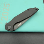 KUBEY knife  KU117Q Nova Linelock Blackout