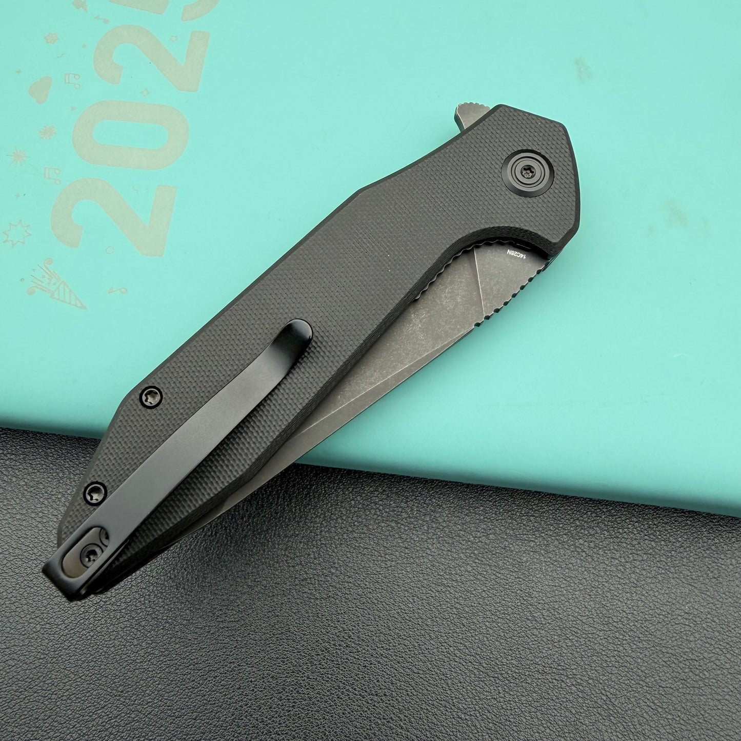 KUBEY KNIVES KU117Q Nova Linelock Blackout