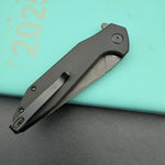 KUBEY knife  KU117Q Nova Linelock Blackout