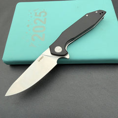 KUBEY KNIVES KU117L Nova Linelock Black