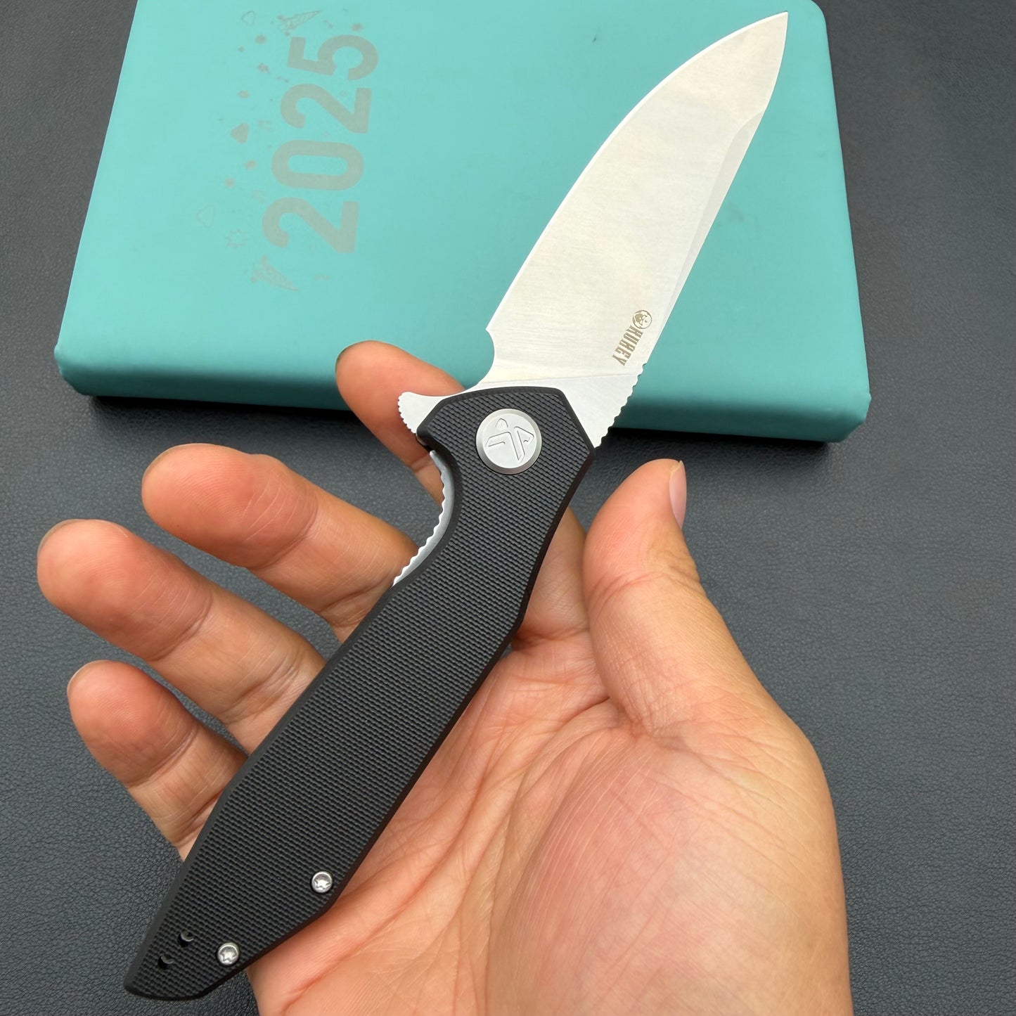 KUBEY KNIVES KU117L Nova Linelock Black