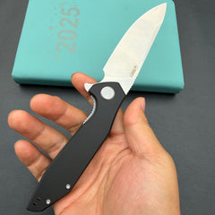 KUBEY KNIVES KU117L Nova Linelock Black